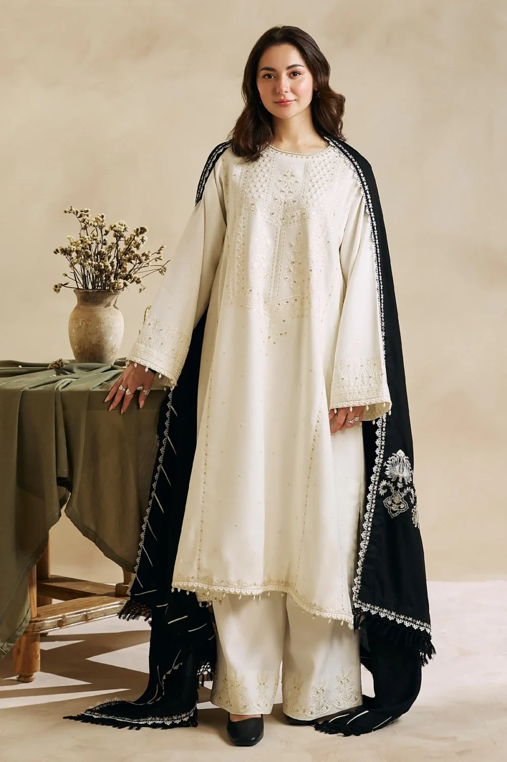 Coco by Zara Shahjahan Winter Unstitched 23 | 4A