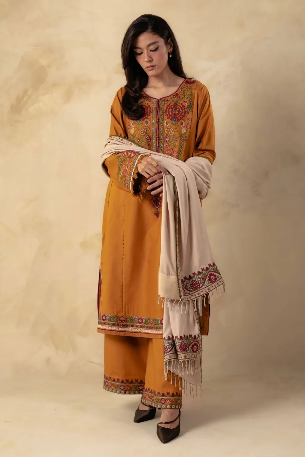 Coco by Zara Shahjahan Winter Unstitched 23 | 5A