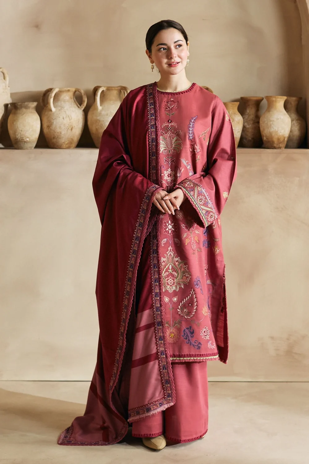 Coco by Zara Shahjahan Winter Unstitched 23 | 6A