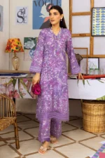 Nureh Ballerina Embroidered Chikankari Khaddar |  NU2-124