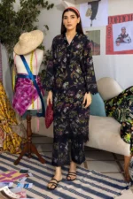 Nureh Ballerina Embroidered Chikankari Khaddar |  NU2-129