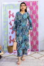 Nureh Ballerina Embroidered Chikankari Khaddar |  NU2-130