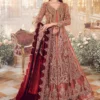 Maria B Mbroidered Wedding | Salmon Pink BD-2701