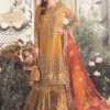 Maria B Mbroidered Wedding | Mustard BD-2707