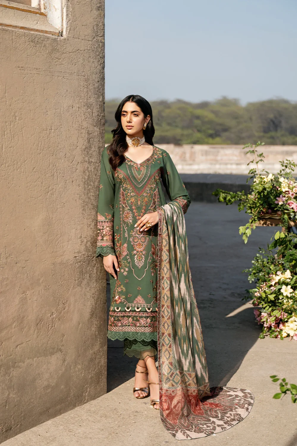 Ramsha Andaaz Lawn Collection – Z-603