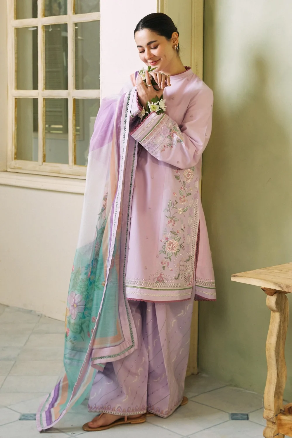 Coco Lawn by Zara Shahjahan 2024 | LAYLA – 5A