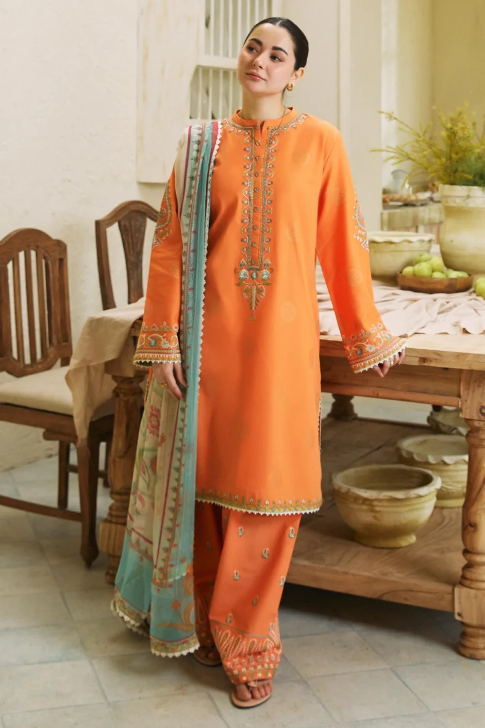 Coco Lawn by Zara Shahjahan 2024 | MORNI – 9B