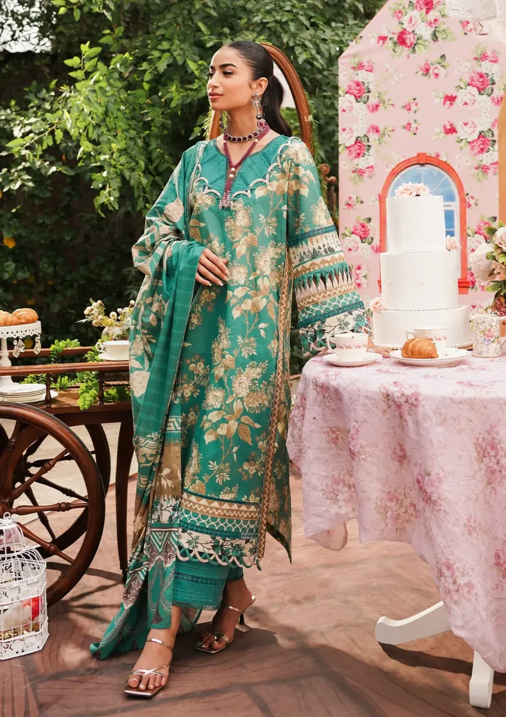 Elaf Prints Vol.2 | EEP-04B - Chic Teal