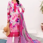 Nureh Gardenia Embroidered Lawn 2024 | NSG-150