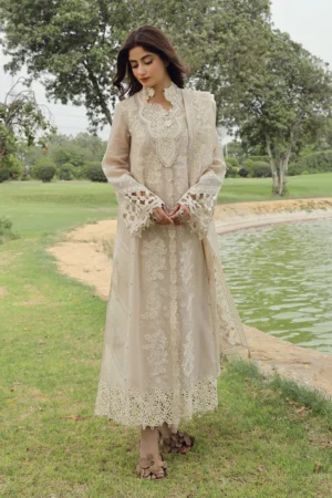 Qalamkar Festive Lawn 24 | PS-02 ERICA