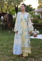Elaf Print Chikankari 2024 | ECK-05A CITRUS CRUSH