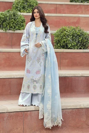 Qalamkar Festive Lawn 24 | PS-10 ZAIB