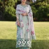 Elaf Print Chikankari 2024 | ECK-05B CELESTIAL