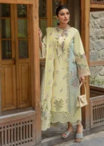 Crimson Lawn 24 | Sun Kissed - Lemon