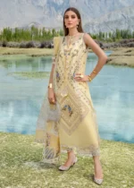 Crimson Lawn 24 | A French Brunch - Sunflower Yellow