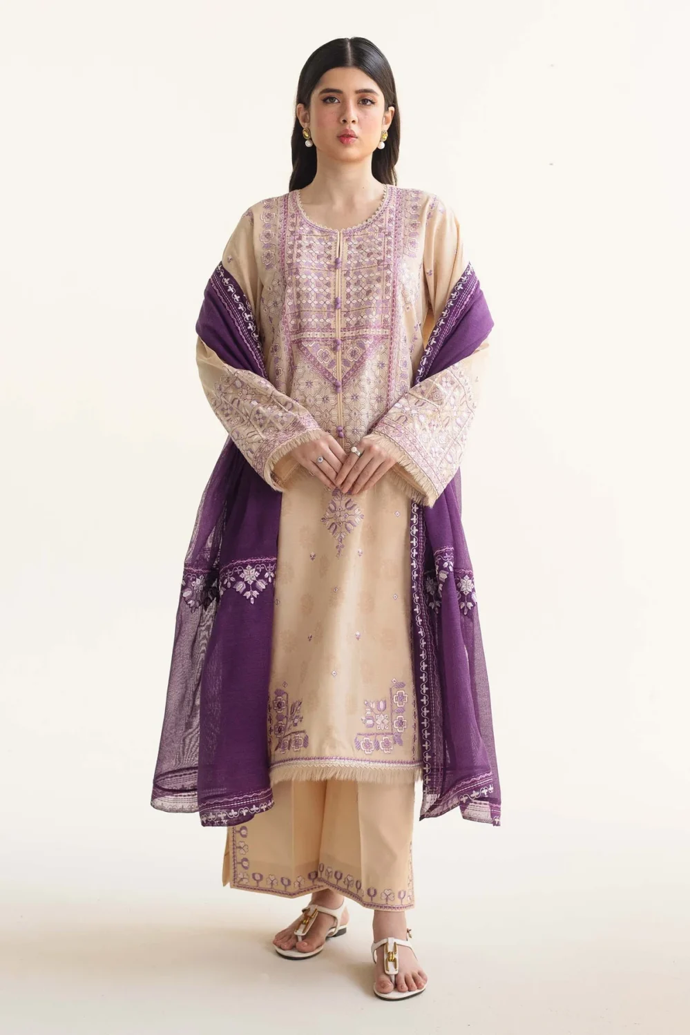 Zara Shahjahan Coco Lawn Vol 2 | DINARA-5B