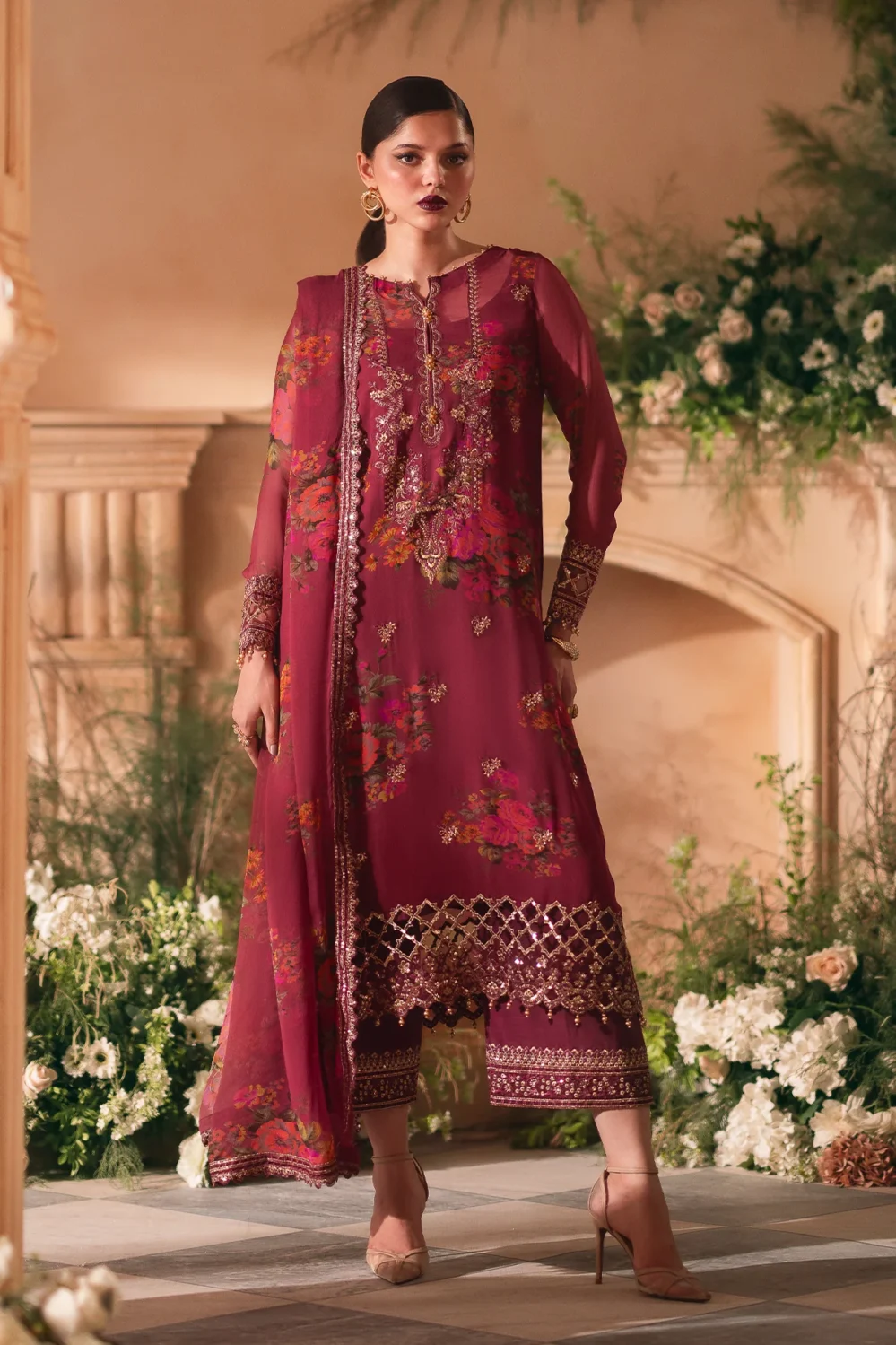 Charizma Vasal Luxury Chiffon Collection | VSL5-08