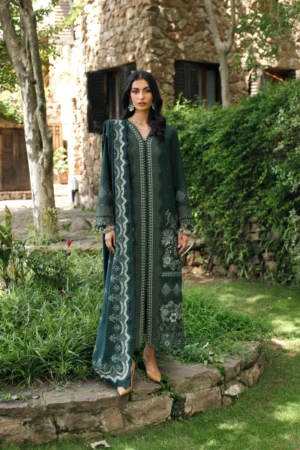 Qalamkar Qlinekari Linen 2024 | LM-05 AILIS