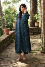 Qalamkar Qlinekari Linen 2024 | LM-10 TULA