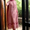 Qalamkar Qlinekari Linen 2024 | LM-12 KEIRA