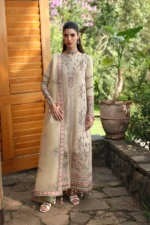 Qalamkar Qlinekari Linen 2024 | LM-11 ZIA