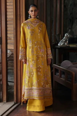 Qalamkar Qlinekari Linen 2024 | LM-04 SINSEAD