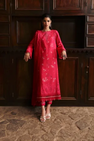 Qalamkar Qlinekari Linen 2024 | LM-07 NEESA