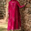 Qalamkar Qlinekari Linen 2024 | LM-13 TARA