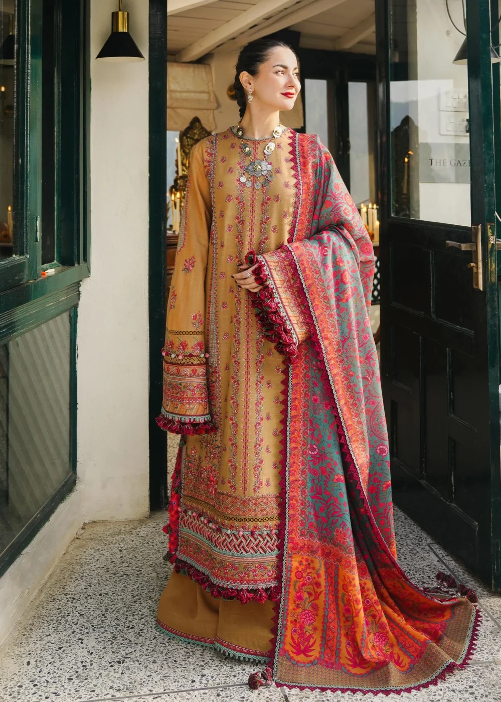 Hussain Rehar Winter Shawl 24 | Horain