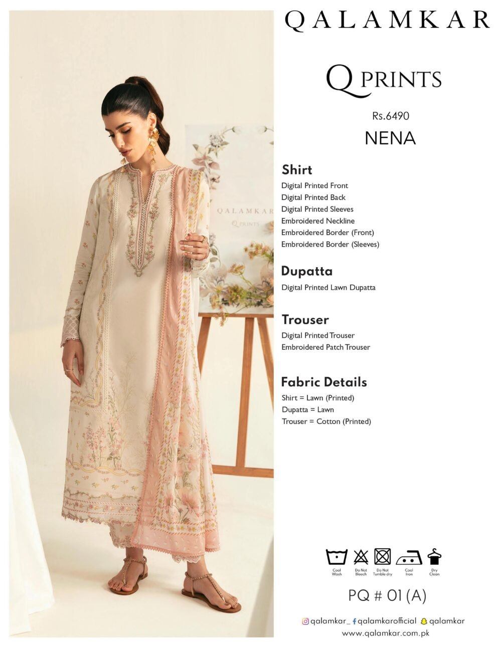 Qalamkar Qprints 25 | Nena