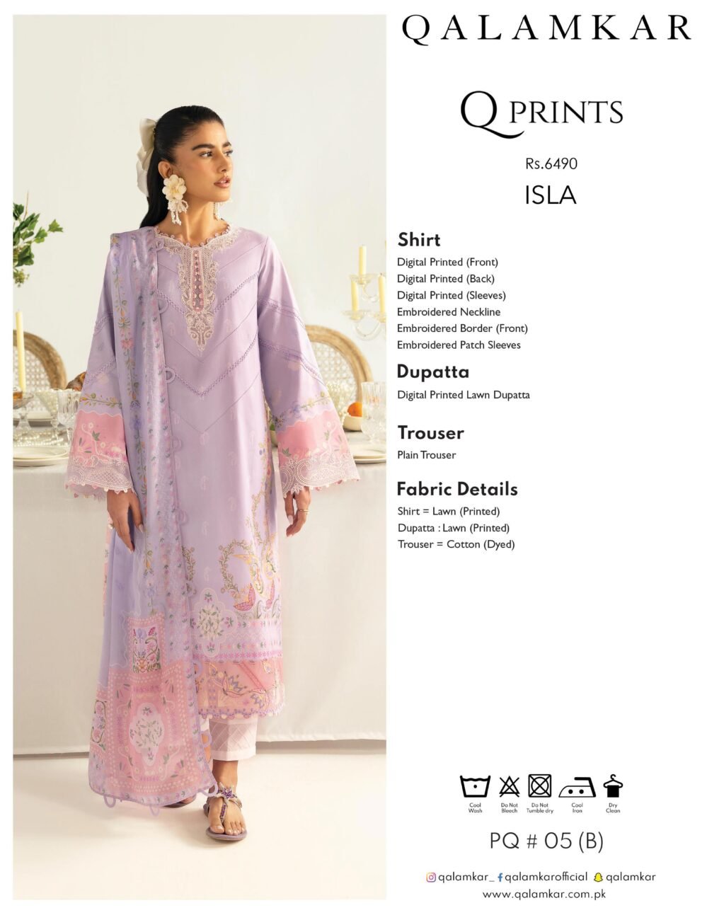 Qalamkar Qprints 25 | Isla