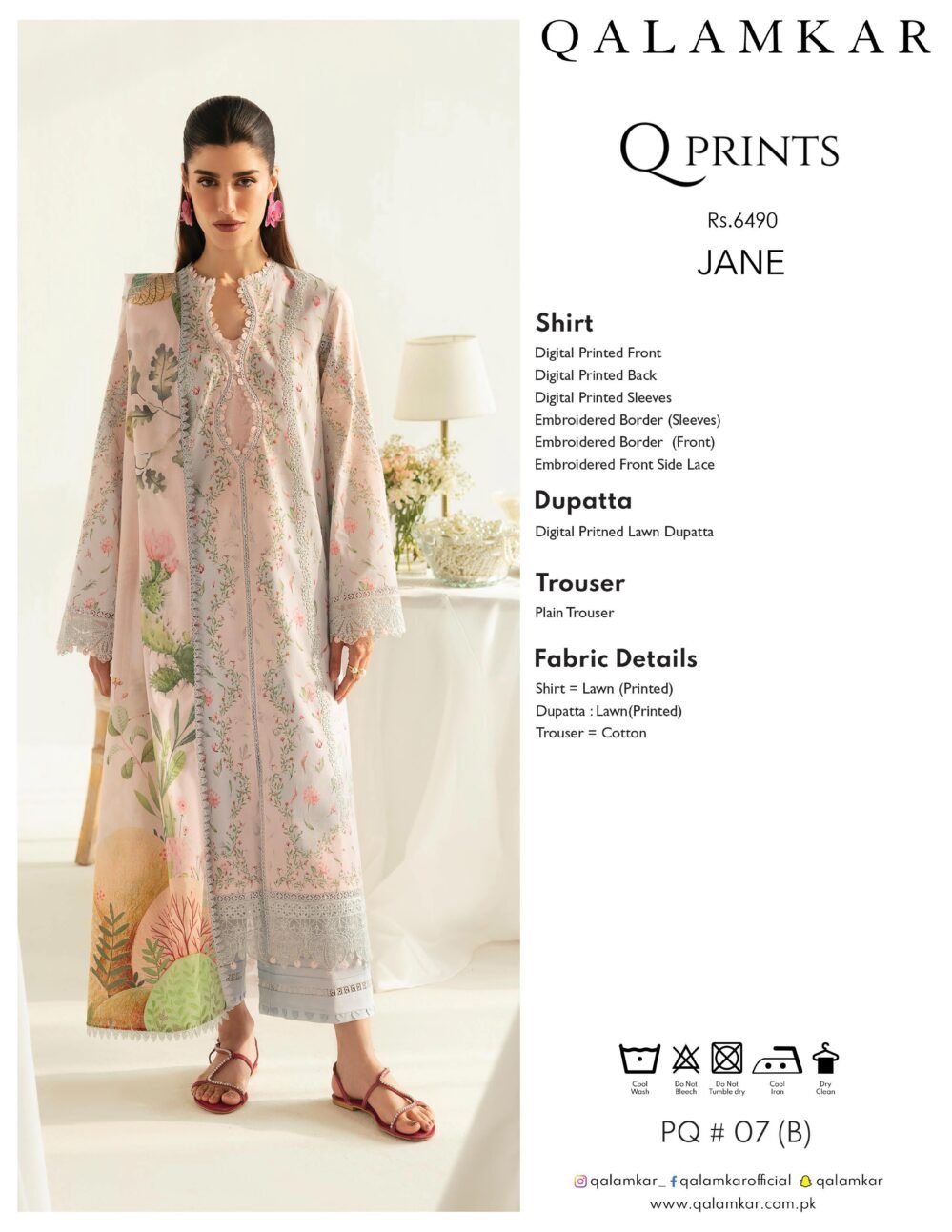 Qalamkar Qprints 25 | Jane