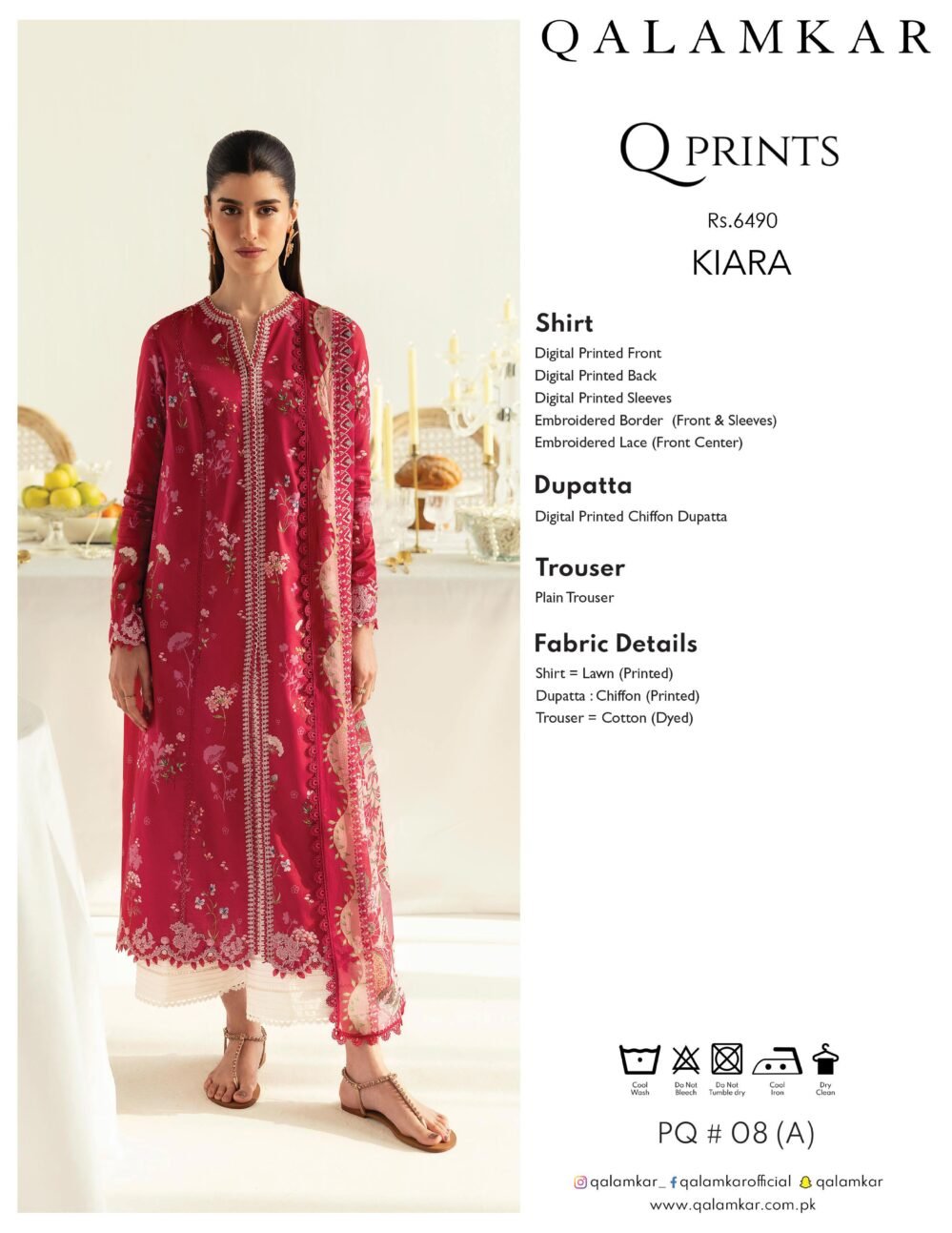 Qalamkar Qprints 25 | Kiara