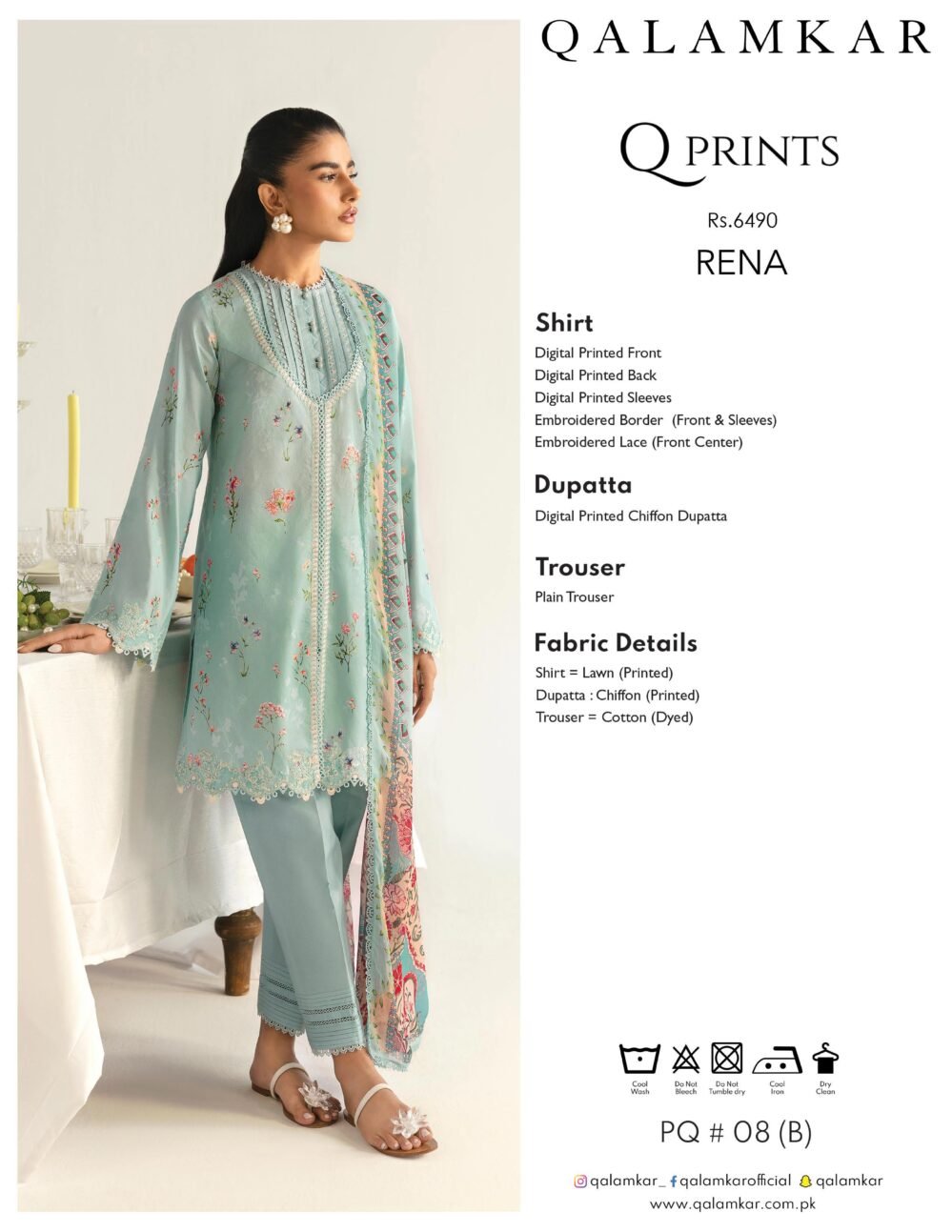 Qalamkar Qprints 25 | Rena