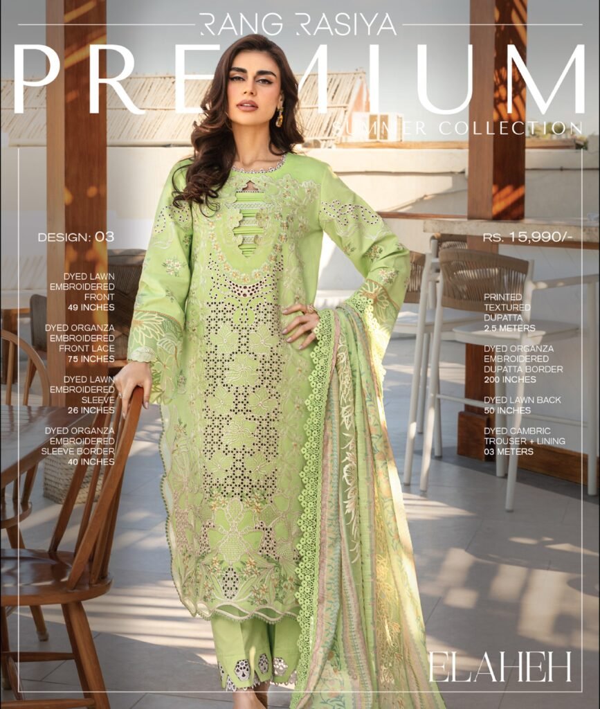 Home Rashiya Rang Rasiya Premium Summer '25 | D-03 - BegumSaab | Pakistani Designer ...