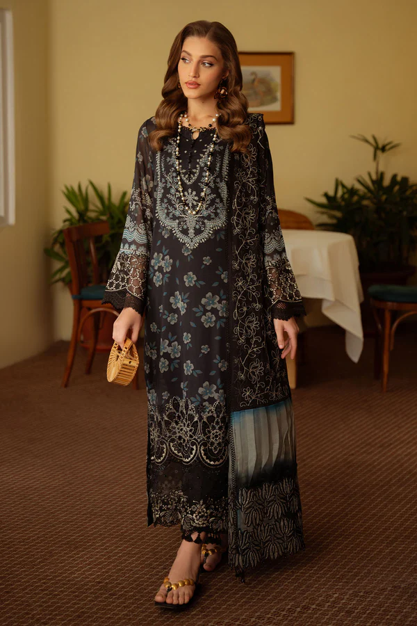 Khuwab Unstitched Swiss Lawn '25 by Nureh | NE-148