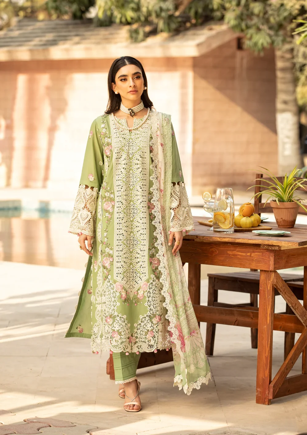 Elaf Luxury Lawn 2025 | ELM-08 FIZZAH