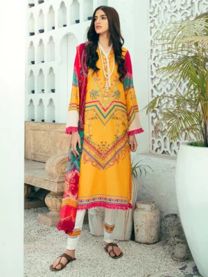 Raj Bari Nissa By Rajbari Print Lawn 2025 | D#02