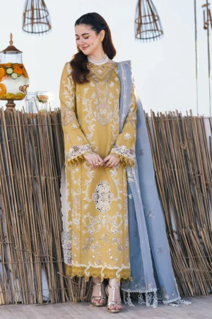 Qalamkar Sahil Kinare Luxury Lawn 24