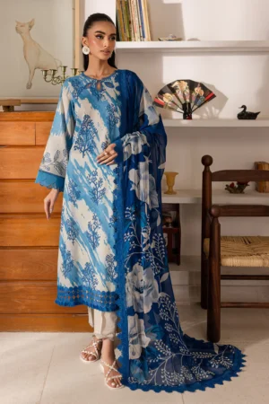 Nureh Collection Signature Printed Lawn 25 | SP-148
