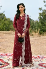 Qalamkar Qlinekari Lawn 2025 | DC-06 Aila