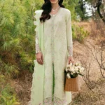 Qalamkar Qlinekari Lawn 2025 | DC-14 Meline