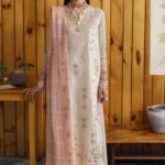 Qalamkar Qlinekari Lawn 2025 | DC-07 Tyrah