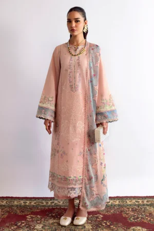 Qalamkar Qlinekari Lawn 2025 | DC-11 Hedi