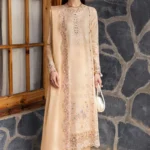 Qalamkar Qlinekari Lawn 2025 | DC-12 Disa