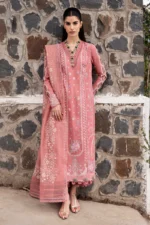 Qalamkar Qlinekari Lawn 2025 | DC-03 Moya
