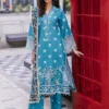 Mahnur Broadway Luxury Lawn 25 | Scarlet