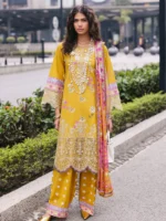 Mahnur Broadway Luxury Lawn 25 | Buttercup