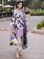 Mahnur Broadway Luxury Lawn 25 | Lilac