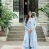 Qalamkar Luxury Lawn Eid Edit 2025 | SB 04 Zarish